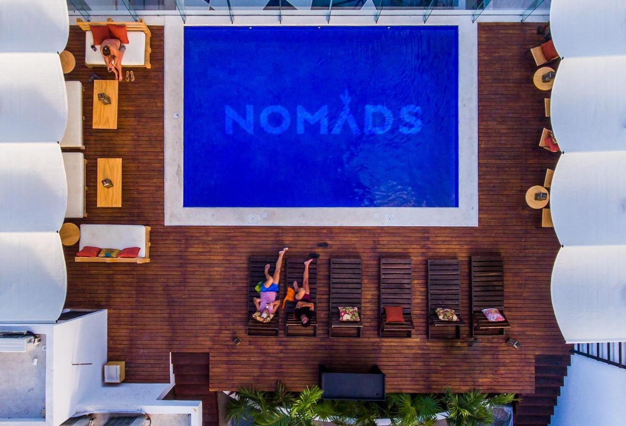 Nomads Hotel, Hostel & Rooftop Pool 坎昆 外观 照片